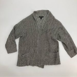 Eileen Fischer silk and Linen Blend Knit Cardigan - Size Small